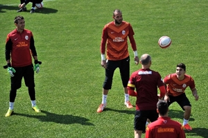 Galatasaray da Bursaspor Maçının Hazırlıkları Sürüyor